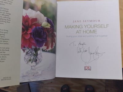 Making Yourself at Home by Jane Seymour (SIGNED 1ST) [ENDS @ 5 PM on 11/14/24]