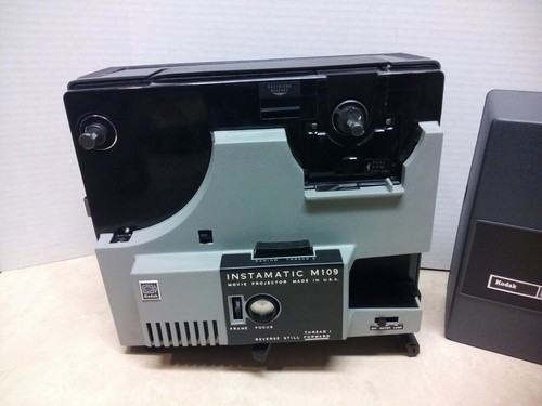 Vintage Kodak Instamatic M109 Movie Projector Working - with Working Bulb -