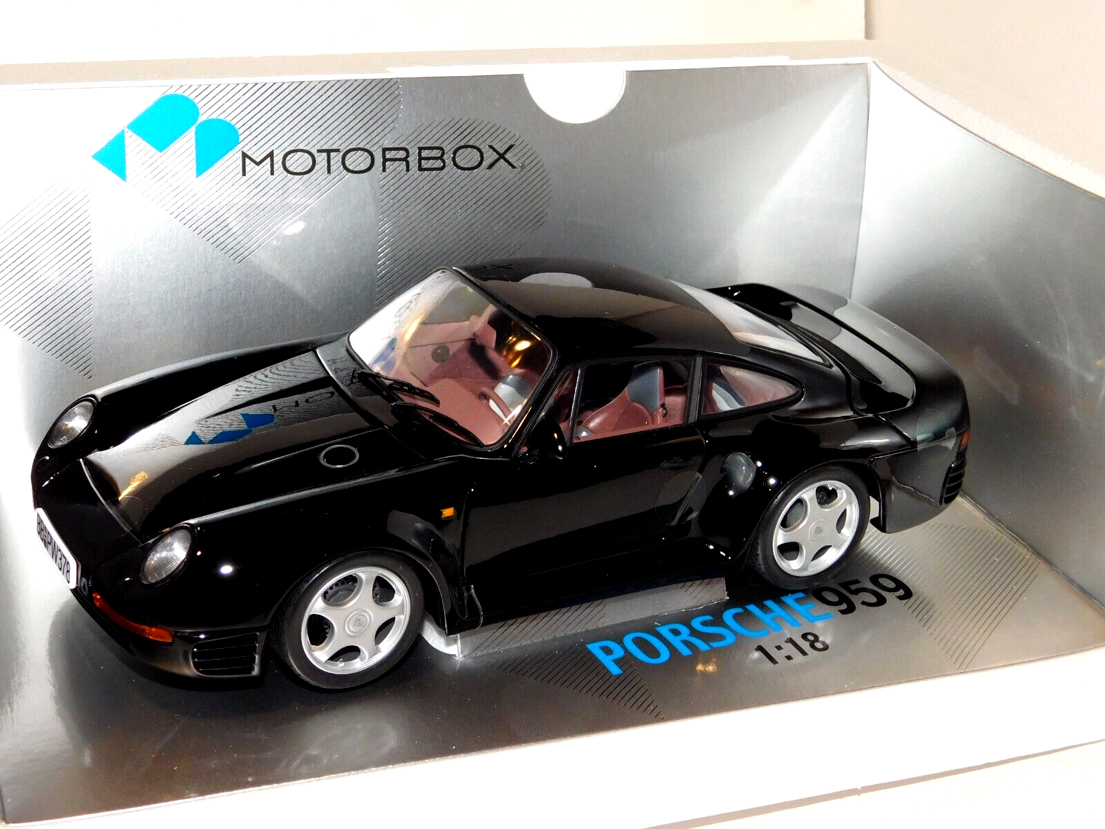 EXOTO 1/18 京商 MOTORBOX PORSCHE 959 ポルシェ 1985 白 KYOSHO 0