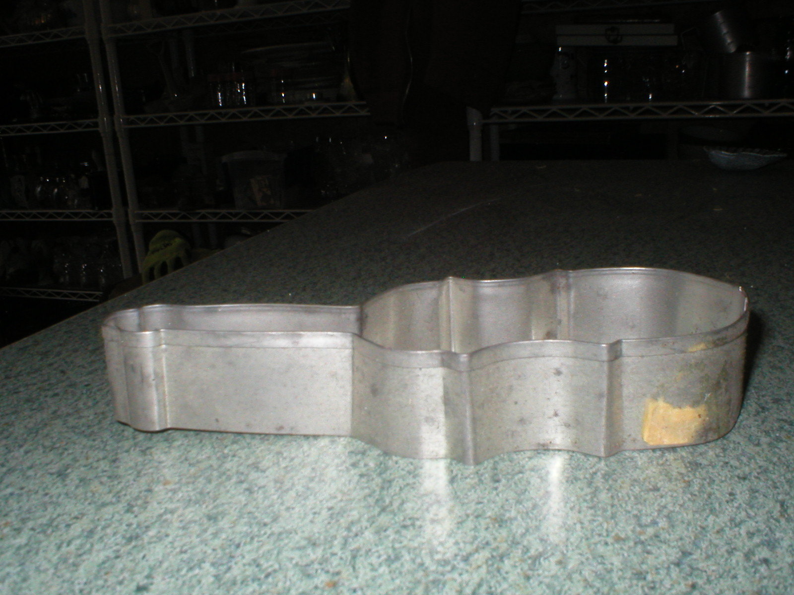 Vtg Aluminum Cookie Bisquit Cutter Guitar Shape 6