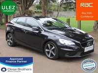 Volvo V40 T2 122 R Design Nav Plus * ULEZ * TOP SPEC * FSH * LONG MOT * BLACK