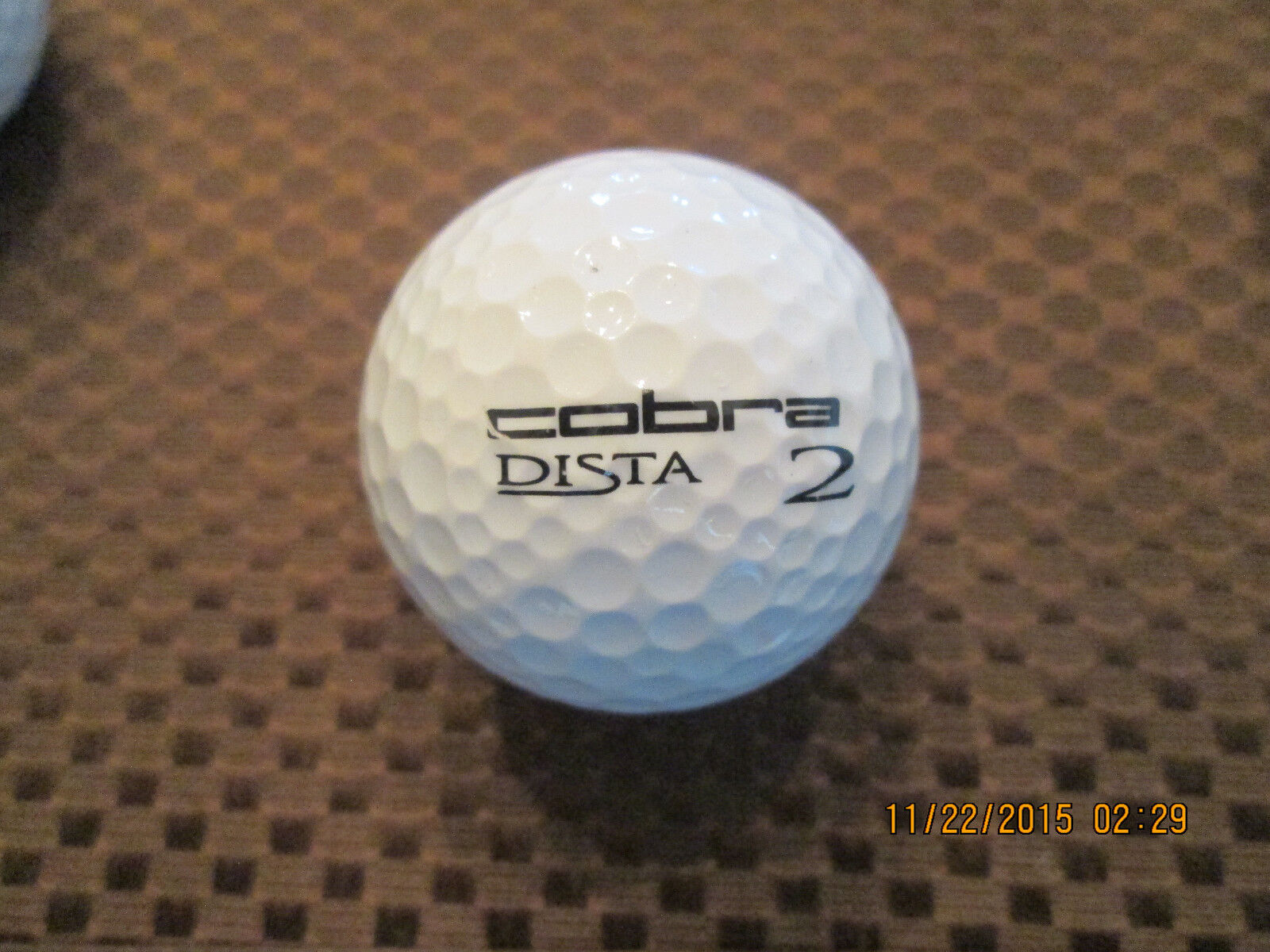 /s-cobra Distance #2 Golf Ball..older Cobra Ball..distance T