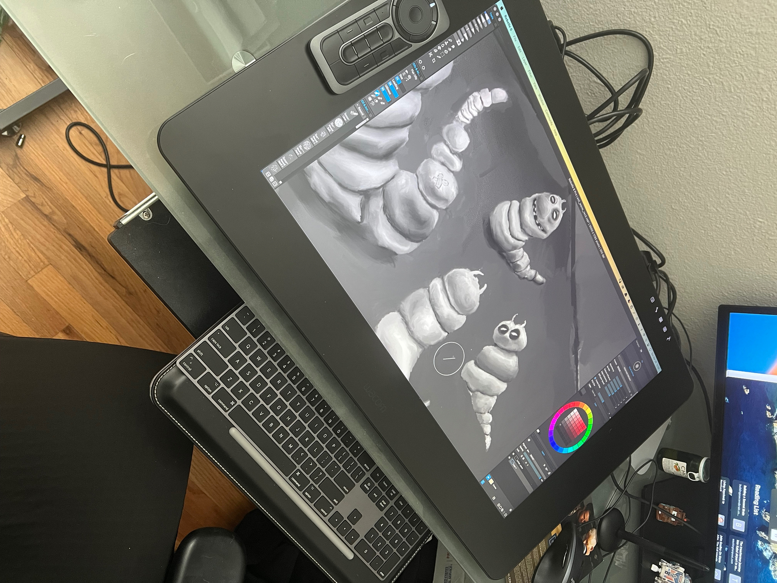 Wacom Cintiq Pro 24 Creative Pen and Touch Display drawing Wacom Cintiq Pro 24 Creative Pen and Touch Display drawing