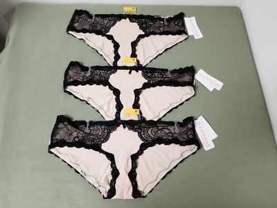 new rampage micro and lace hipster panties. 3 pr.