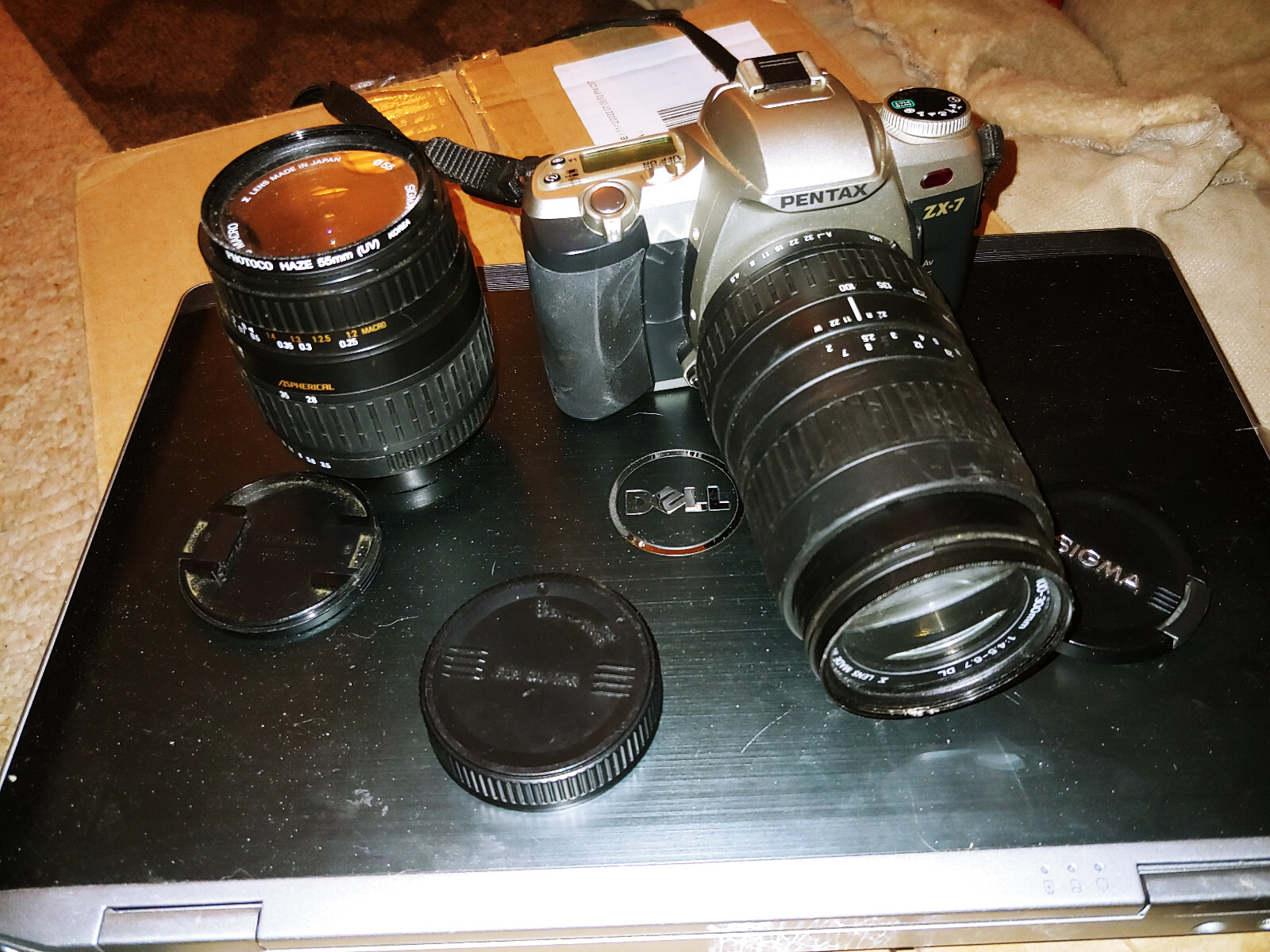 Pentax ZX-7 QD AF 35mm SLR & Sigma 28-80 & Sigma 100-300mm Pentax ZX-7 QD AF 35mm SLR & Sigma 28-80 & Sigma 100-300mm