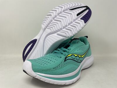 Женские кроссовки Saucony Kinvara 13, холодная мята/кислота, 7,5 B, средний, США