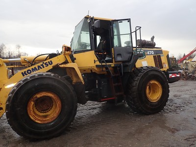 2010 Komatsu WA470-6 Wheel Loader JRB EROPS Heat A/C Radio CLEAN!
