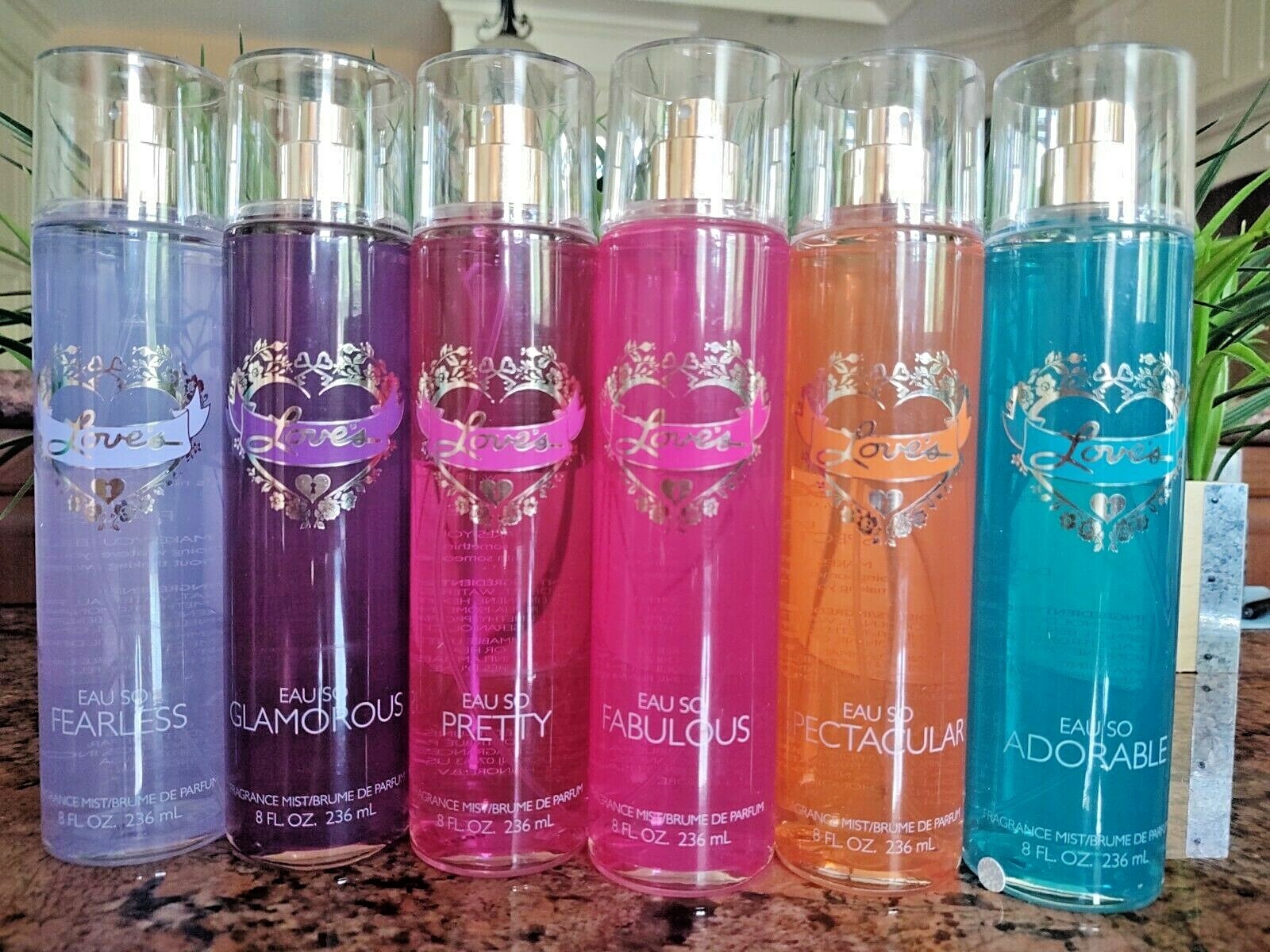 Eau so Love's by Dana FRAGRANCE MIST Women's Perfumed Body