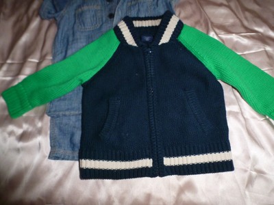 BABY GAP BABY BOY LONG SLEEVE SWEATER AND MORE  6-12 MONTHS
