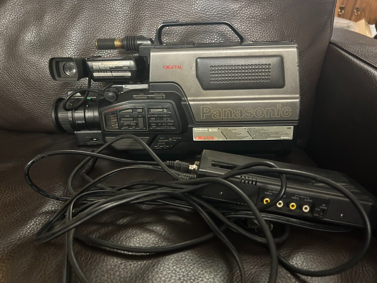 Vintage Panasonic PV—S350_K Omnimovie HQ AFX8 CCD VHS Vintage Panasonic PV—S350_K Omnimovie HQ AFX8 CCD VHS