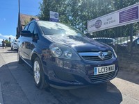 2013 Vauxhall Zafira 1.6 16V Exclusiv MPV 5dr Petrol Manual Euro 5 (115 ps)