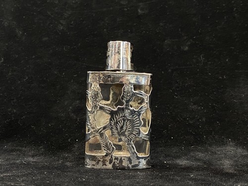 香水瓶　アトマイザー　彫金　SILVER　perfume bottle　ツキ10 香水瓶 アトマイザー 彫金 SILVER perfume bottle ツキ10 香水瓶