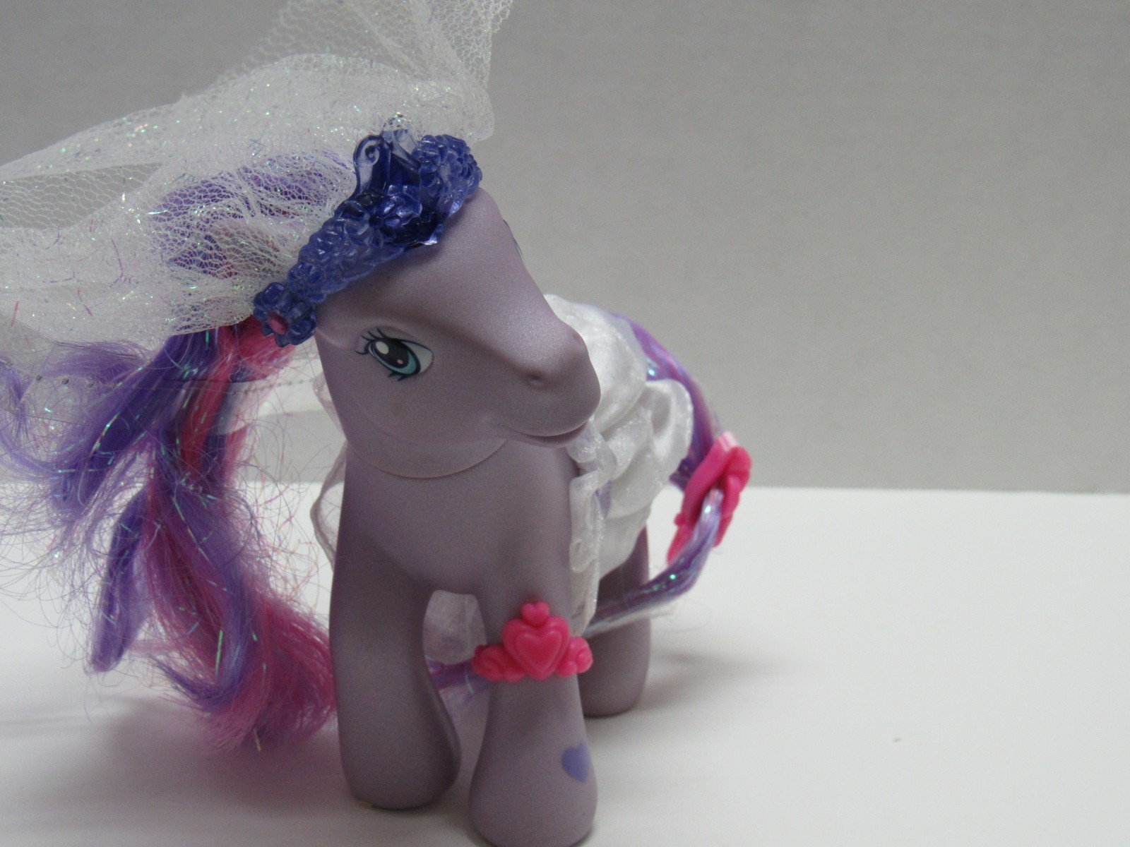 MY LITTLE PONY 2006 G3 WINTER CRYSTAL PRINCESS GRACEFUL GLIMMER ALL ACCESSORIES