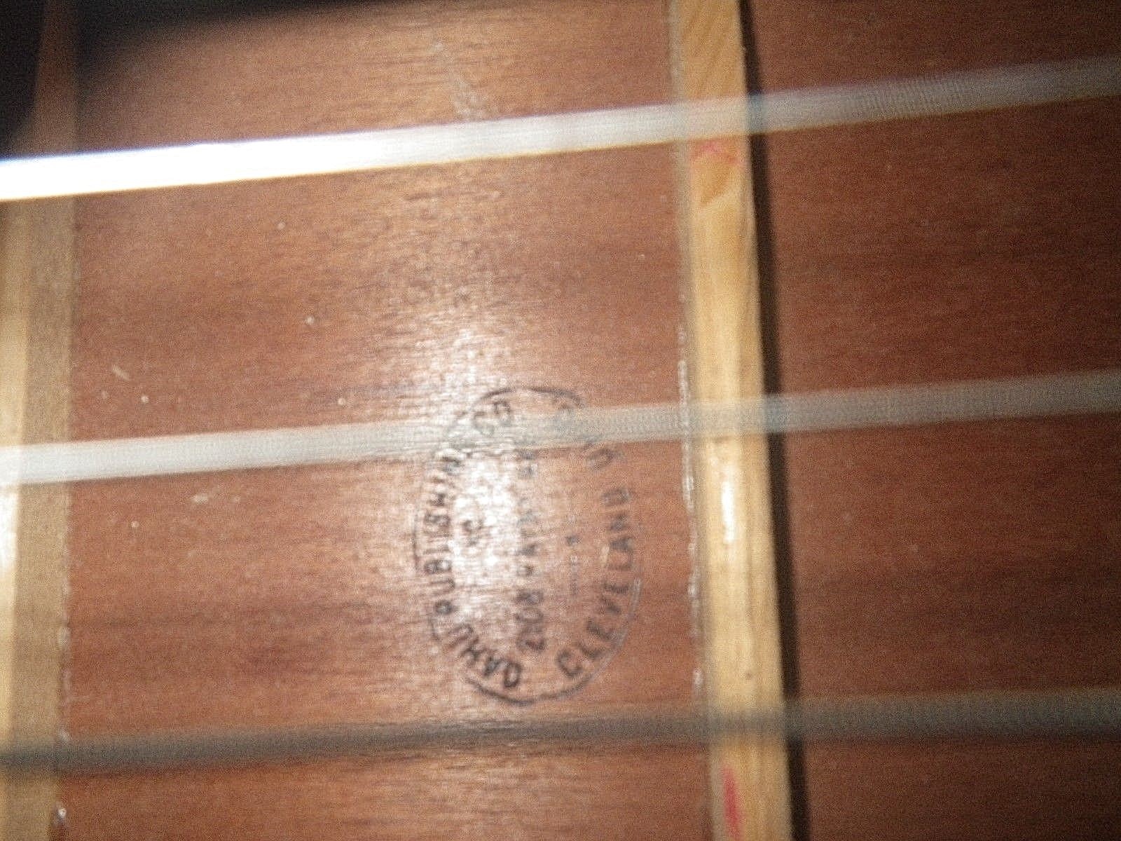 Oahu Model 65K Square Neck Slide Vintage Hawaiian Acoustic Guitar Made in USA