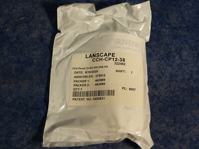 Corning CCH-CP12-38 Closet Connector Housing Panels, Singlemode, 12 Str, SC (A9)