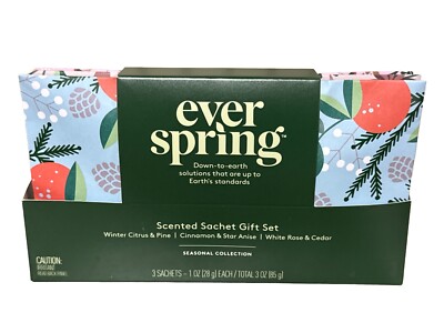 Ever Spring Scented Sachet Gift Set, 3 Sachets, Seasonal Collection