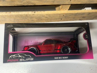 Jada Pink Slips Rauh-Welt Begriff Red Porsche 911 964  1/18 diecast Solido RWB