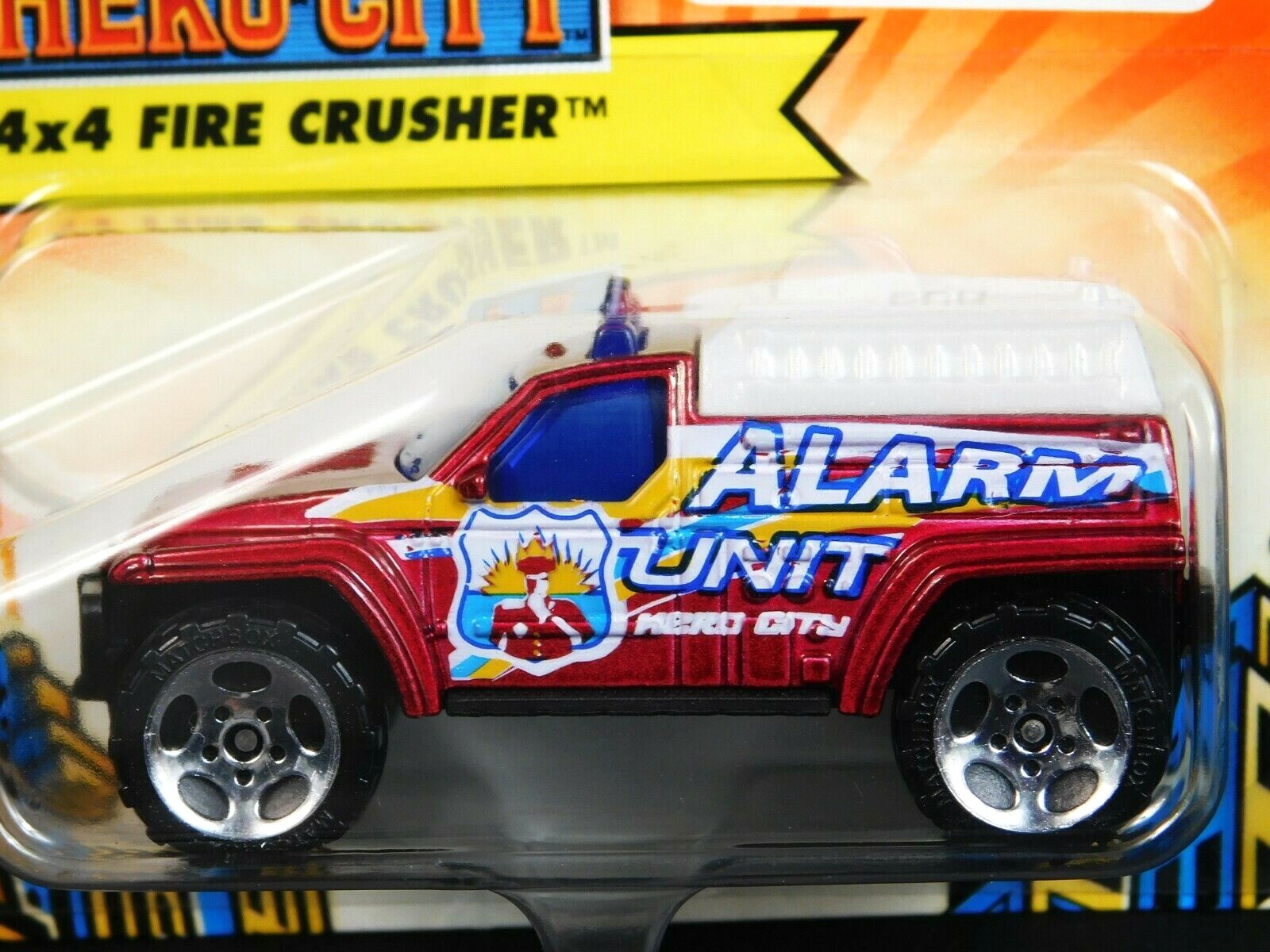 MATCHBOX 4x4 FIRE CRUSHER 2003 VERSAND AM SELBEN TAG OVP GRATIS