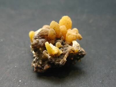 Nice Large Yellow Mimetite Cluster from Mexico - 0.9''