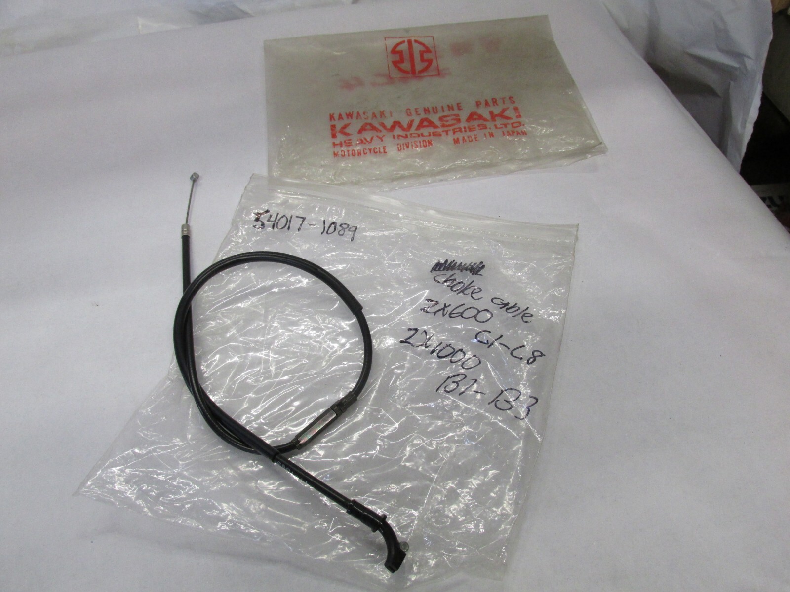 様1️⃣ NOS KAWASAKI ZX10 ZX1000 ZX1200 ZX600 ZX6 STARTER CABLE