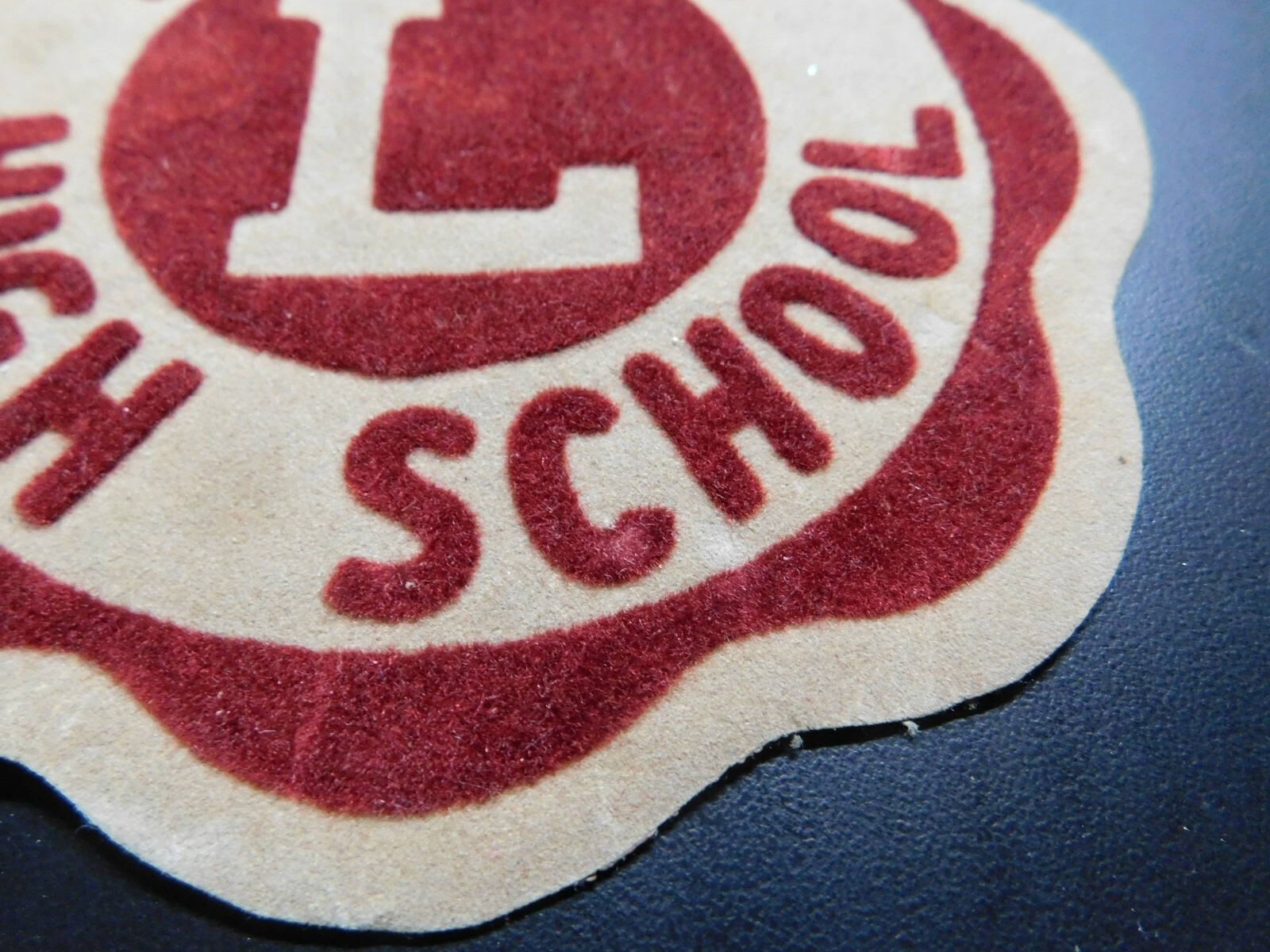 Lowell High School Vintage Jacket Patch