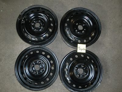 4x Toyota Verso Yaris Stahlfelgen Felgen 5x15 ET45 Felgen KBA 43737 NEU!!! #F66