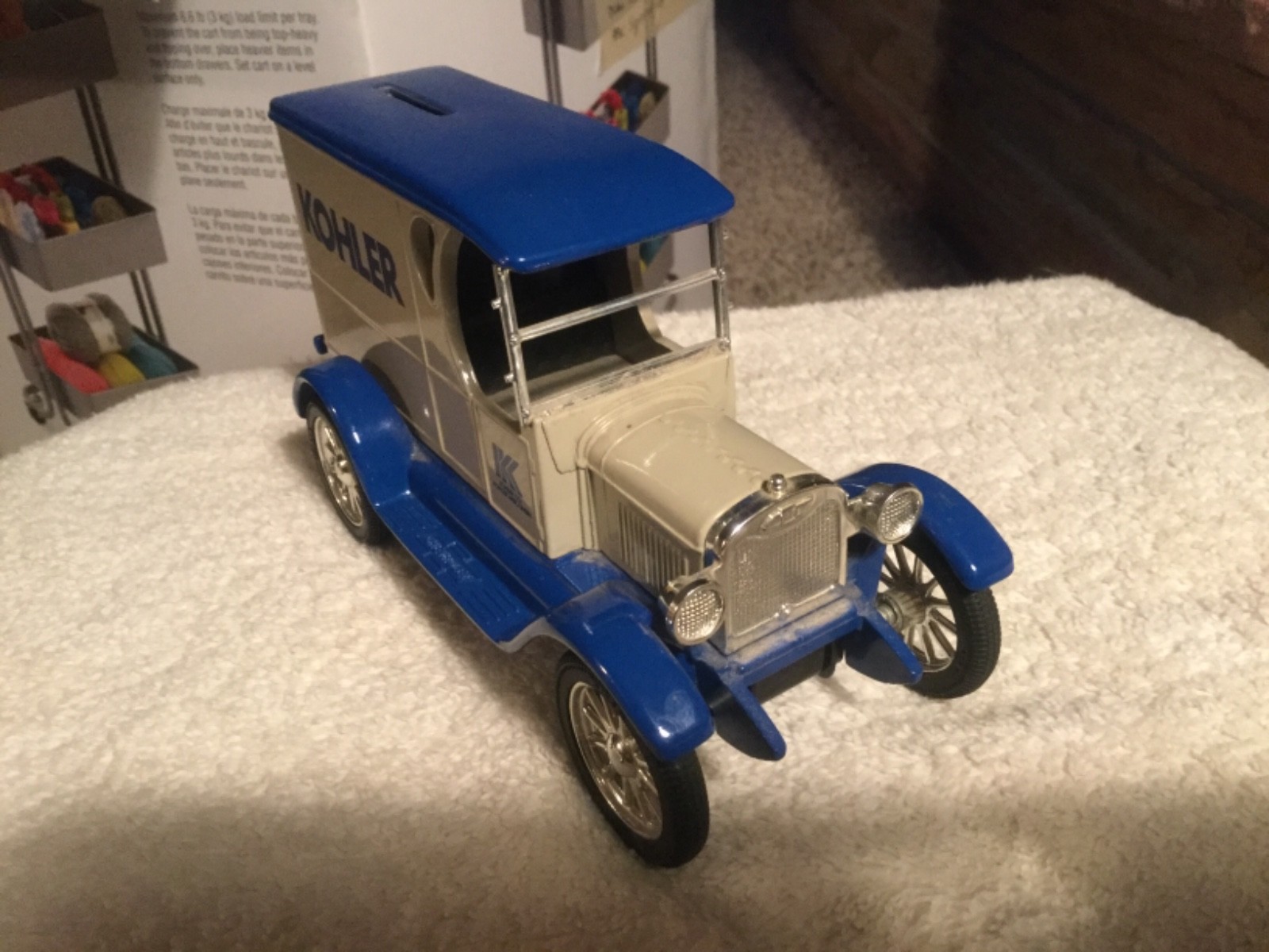 Kohler 1923 Chevy Ertl Collectibles Diecast Metal Stock Truck Bank