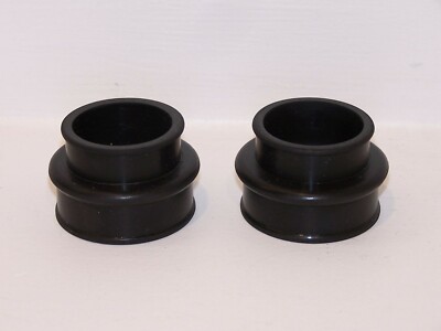 DUAL PORT INTAKE MANIFOLD BOOTS PAIR BLACK VOLKSWAGEN BUG BUS GHIA THING