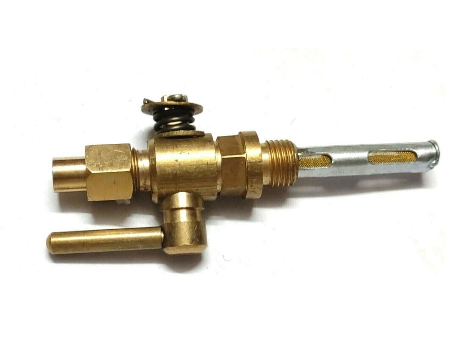 Fits Norton Triumph BSA Petrol Petrol Gas Tank Faucet Petcock 1/4 '' Brass  