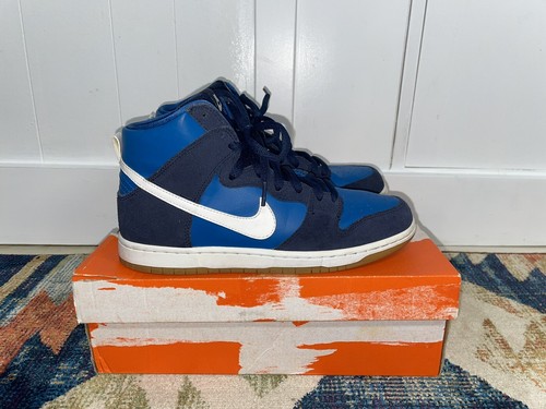 Size 9 - Nike SB Dunk High Industrial Blue 2017 100% Authentic
