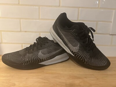 Nike Kobe KB Mentality 2 Black Grey Size 12 Sneakers 818952-001