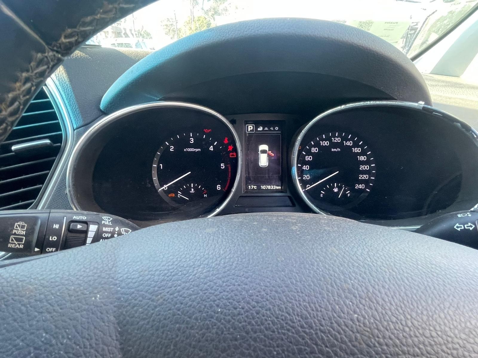 HYUNDAI SANTA FE DM 06/2015-02/2018 LEFT TAILGATE LAMP LED TYPE - thumbnail 8