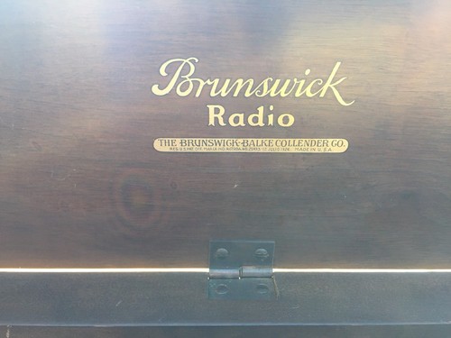 Vintage, Antique, 1928 Brunswick Model 5KR Radio