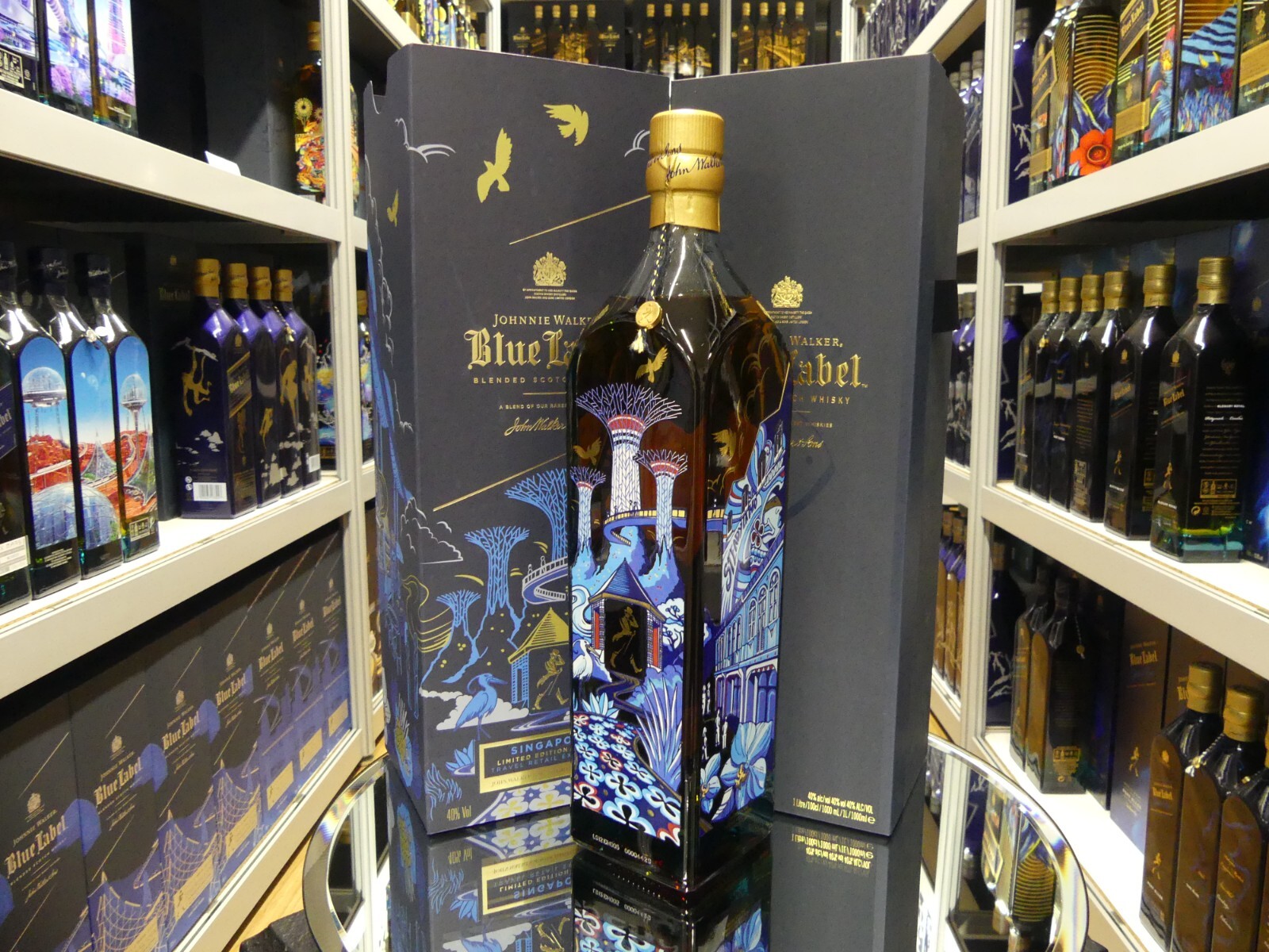 Johnnie Walker Blue Label Limited Edition Design Singapore Johnnie Walker Blue Label Limited Edition Design Singapore