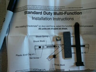 RIXSON   IS-5012 PKT HOLD OPEN MULTI-FUNCTION ADAPTER FOR SERIES #10 AND # 2