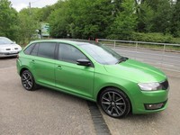 2016 Skoda Rapid Spaceback 1.2 TSI 110 SE Sport 5dr Rallye Green HATCHBACK Petro
