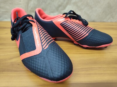 Nike Mens Phantom Venom Academy FG Soccer Cleats AO0566-060 Black Crimson Sz 7.5