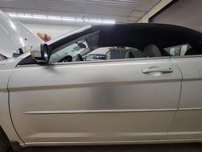 08-10 CHRYSLER SEBRING LEFT DRIVER FRONT DOOR BRIGHT SILVER