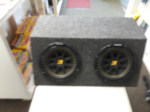 2 Kicker Subs In A Box