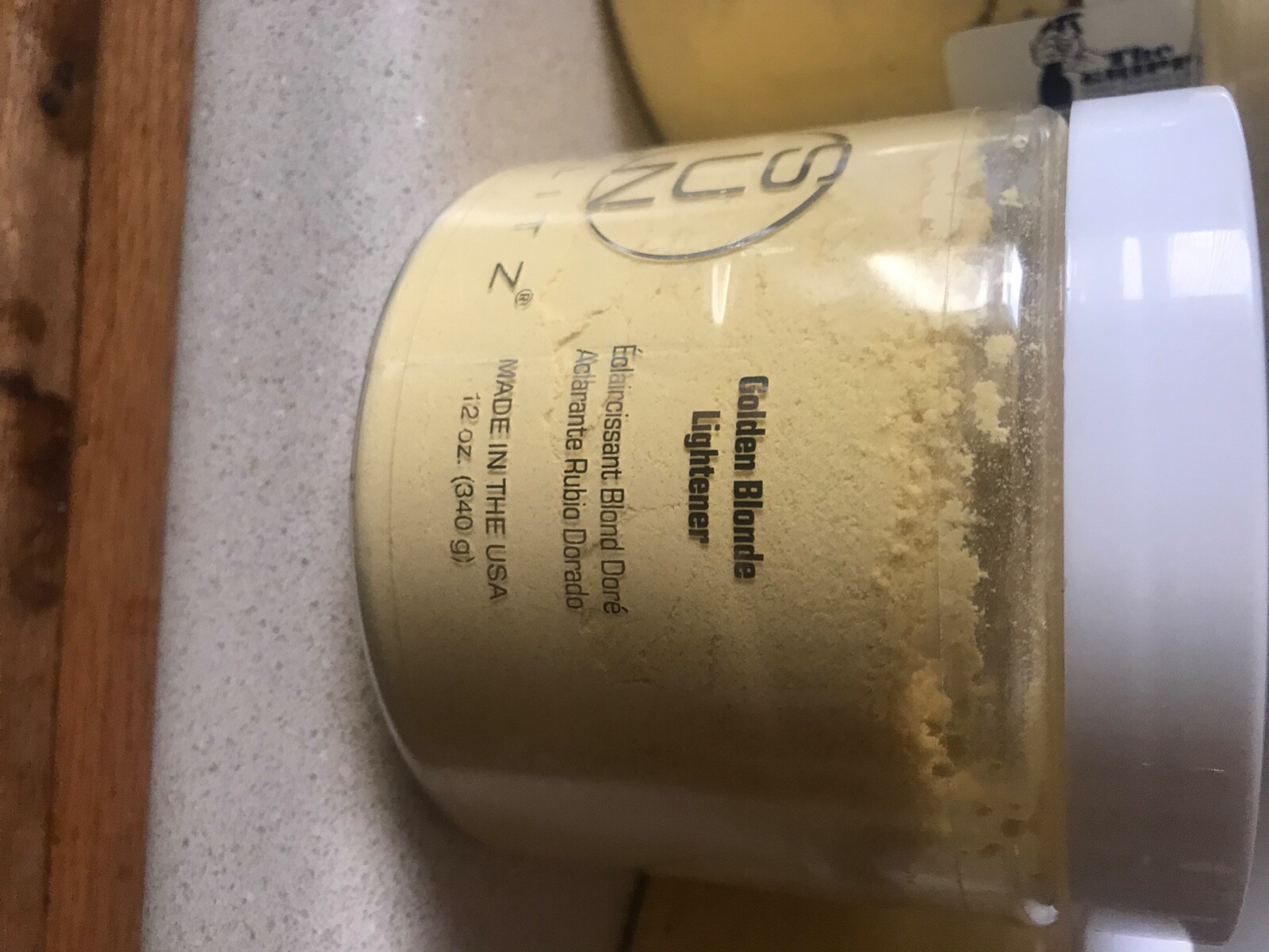 sun glitz golden blonde lightner. 12 oz.