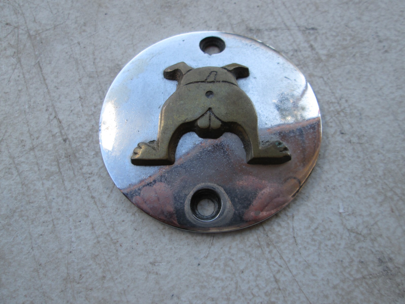 専用　2点 Harley-Davidson Cool Bull Dog Butt Ignition Point Cover