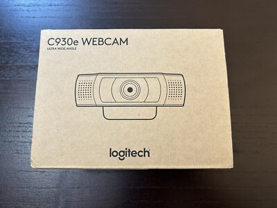 Logitech C930e HD Ultra Wide Angle Personal Webcam **still sealed**