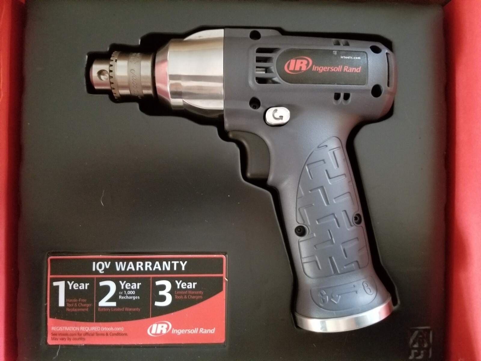 Ingersoll-Rand IRD040 1/4'' Keyed Chuck Cordless 7.2V Mini Drill/Driver - (Bare