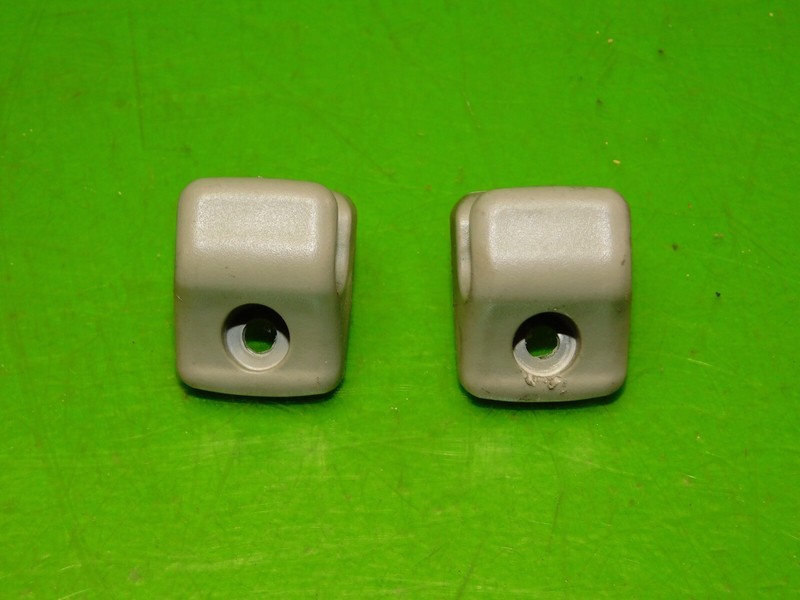 94-01 Integra OEM sun visor blocker shield hooks SET gray catch mount support