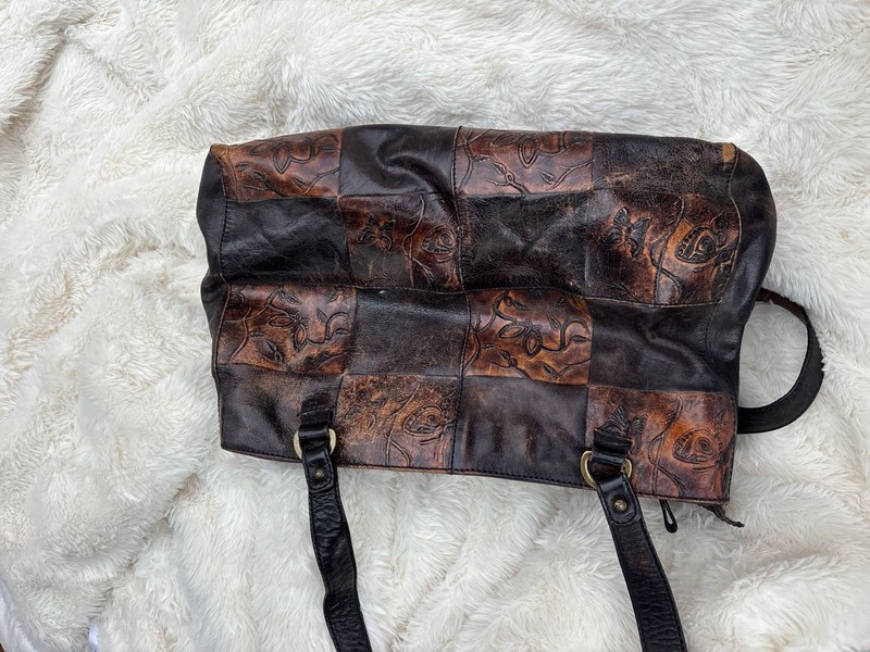 Ba: abc made in Colombia shoulder bag vine black and brown