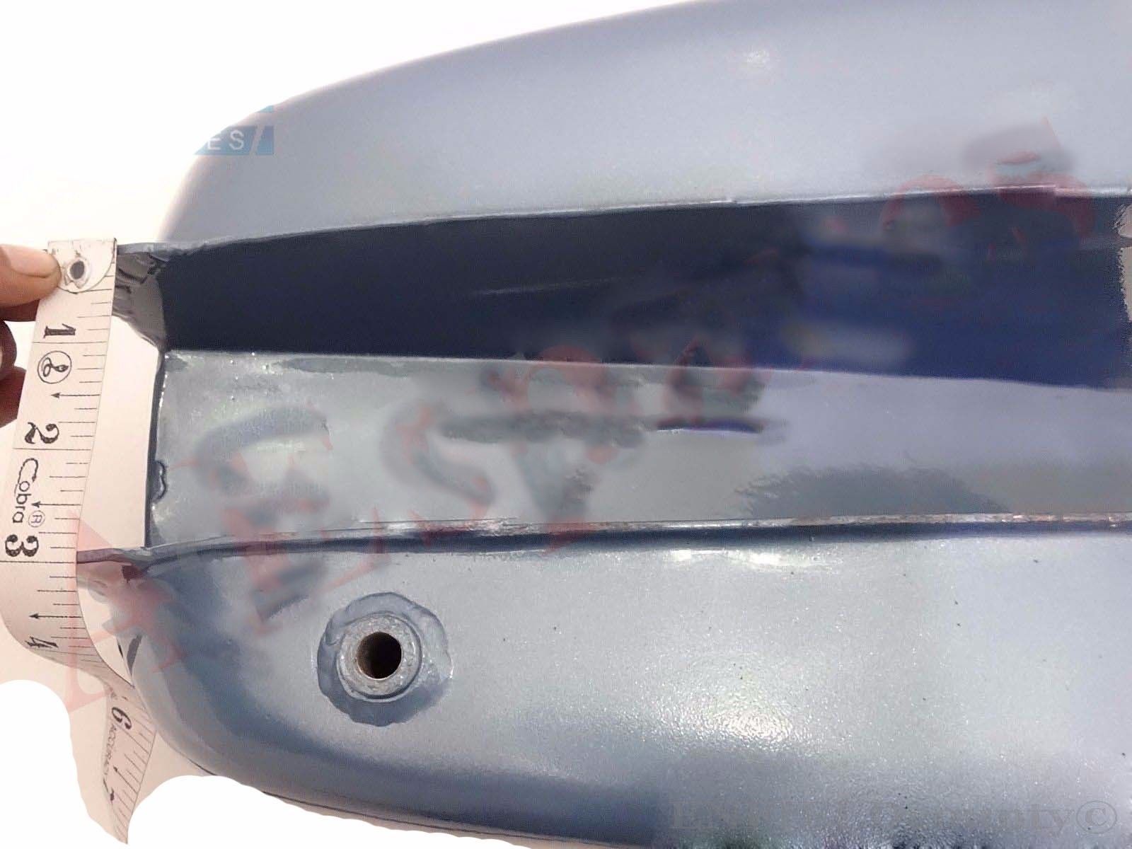 New BSA Bantam D7 D10 D14 Blue Painted Chrome Plated Petrol Gas Fuel Tank 