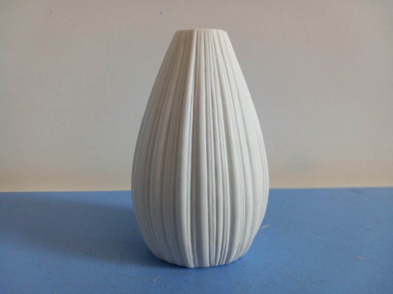 Rosenthal Studio Line Martin Freyer PlissÃ©E Vase Porzellanvase 70er