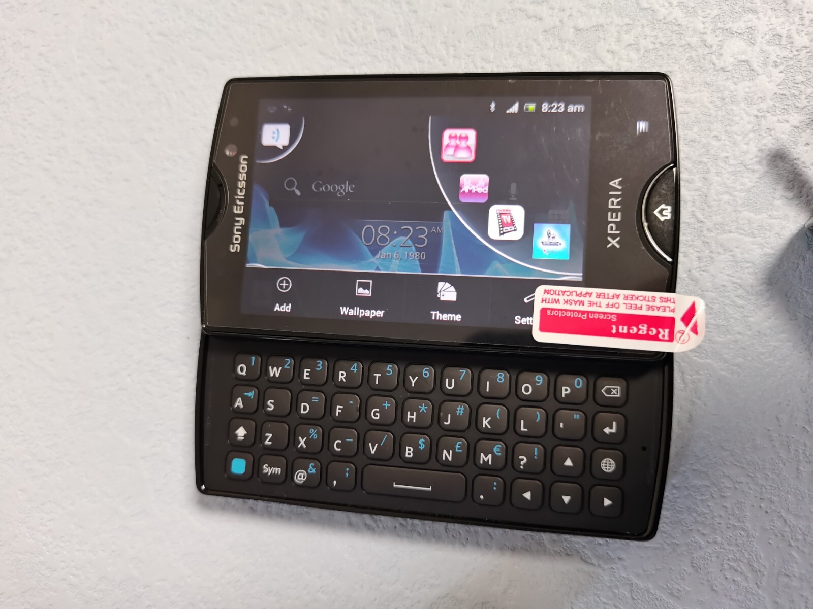 Sony Ericsson Xperia mini pro SK17 - Black (Unlocked) Smartphone ...