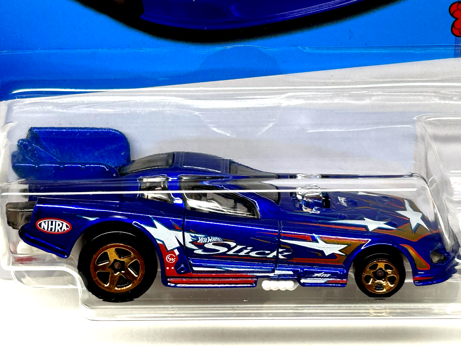 Hot Wheels 2023 HW Drag Strip MUSTANG NHRA FUNNY CAR (Blue