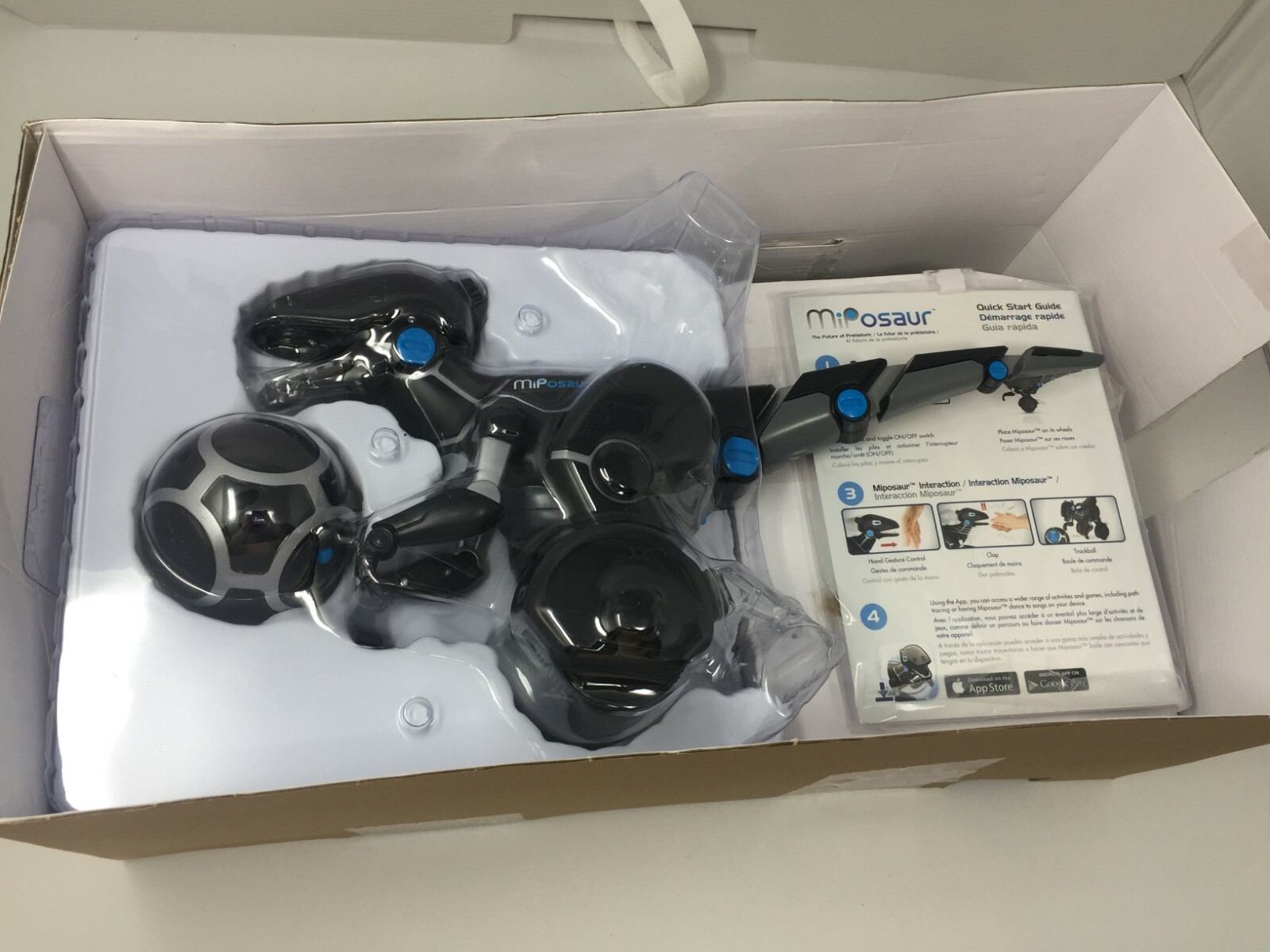 WowWee Miposaur Robot With TrackBall